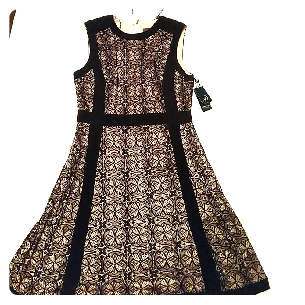 Beautiful Adrianna Papell cocktail dress NWT.